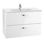 Roca Victoria Basic beli ormarić sa lavaboom a855852806