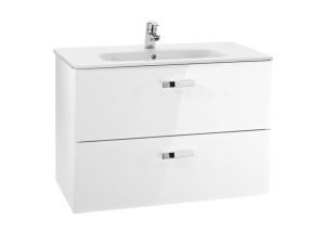 Roca Victoria Basic beli ormarić sa lavaboom a855852806